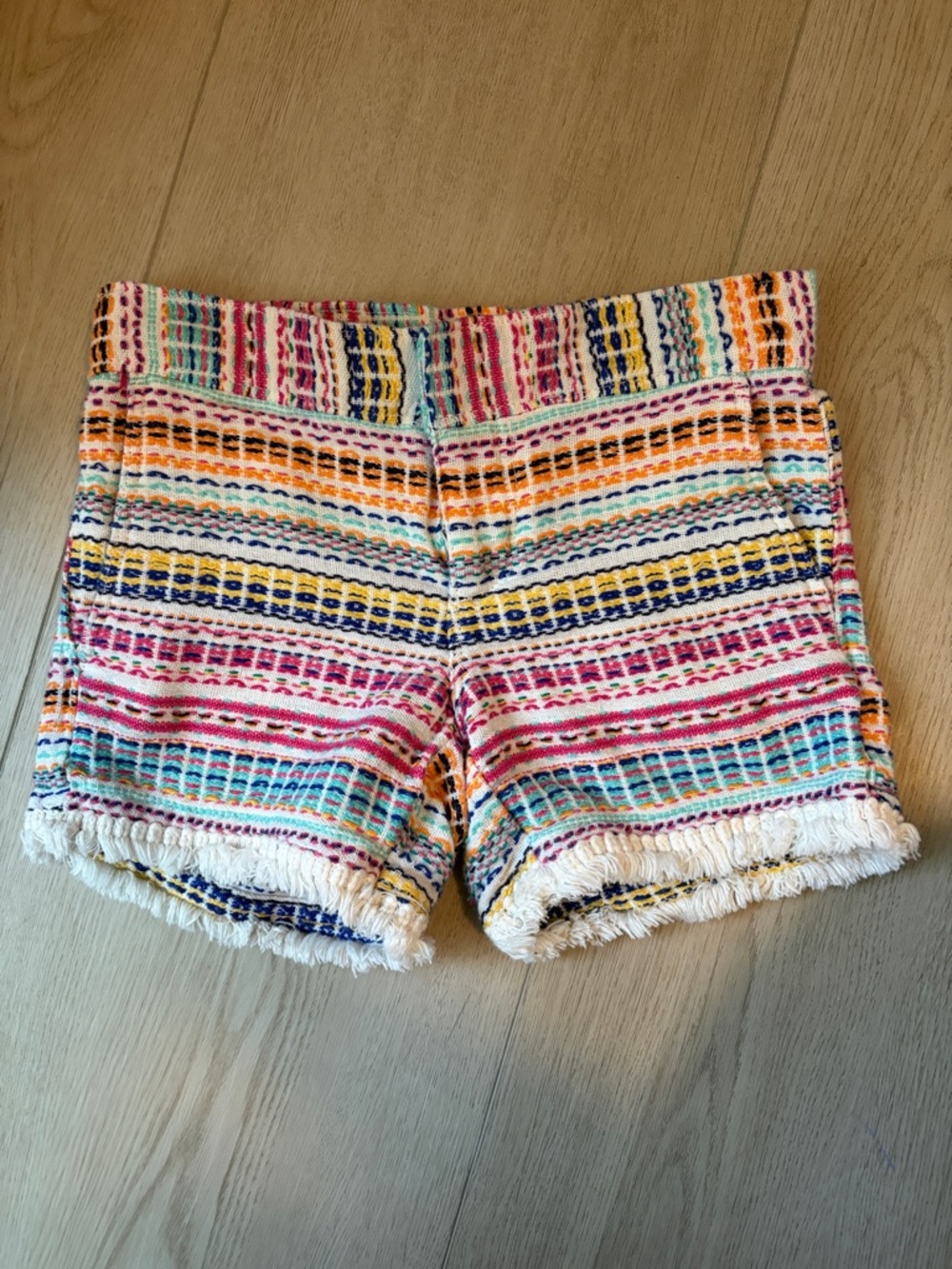 Old Navy Colorful Knit Striped Shorts